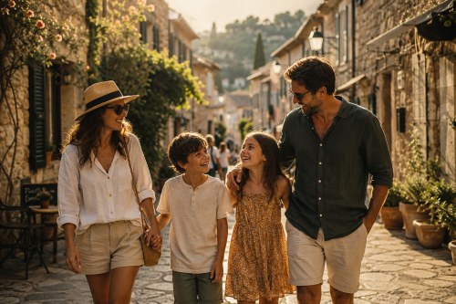 En famille